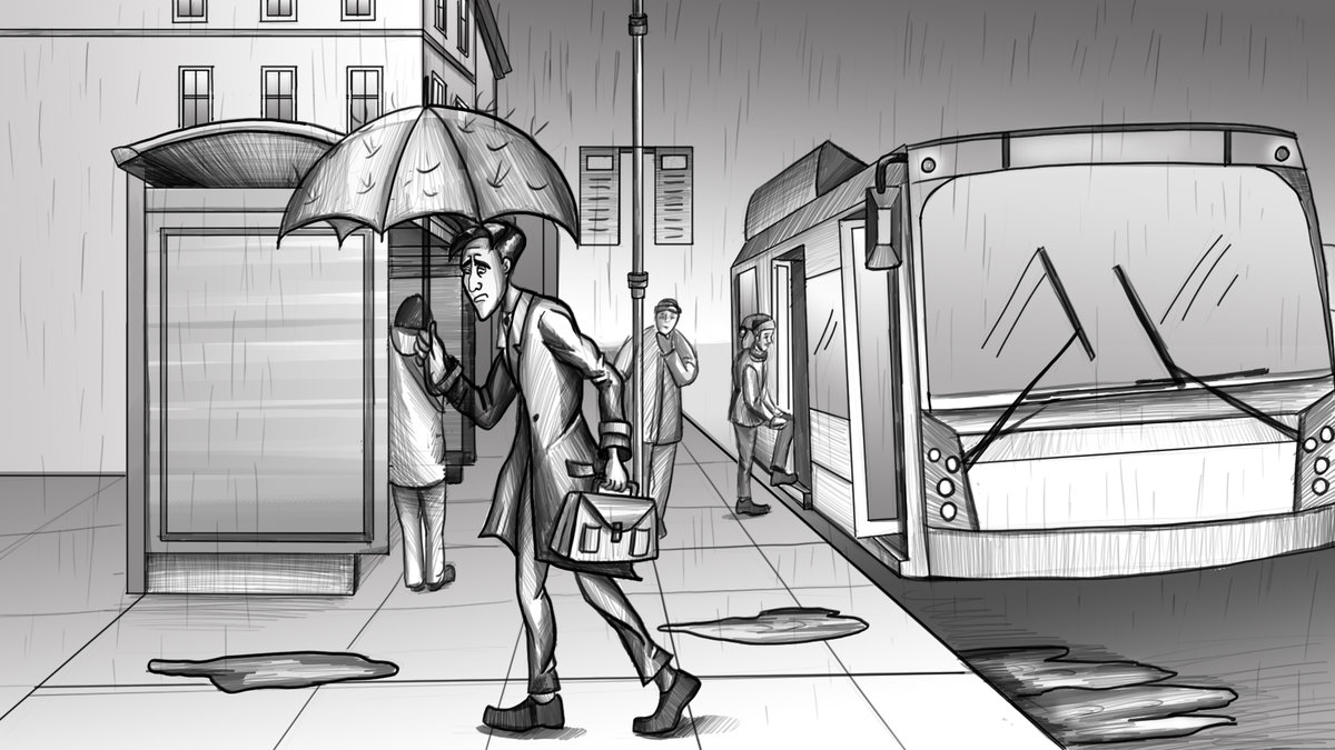 ilustracja do projekt Short Story About Work