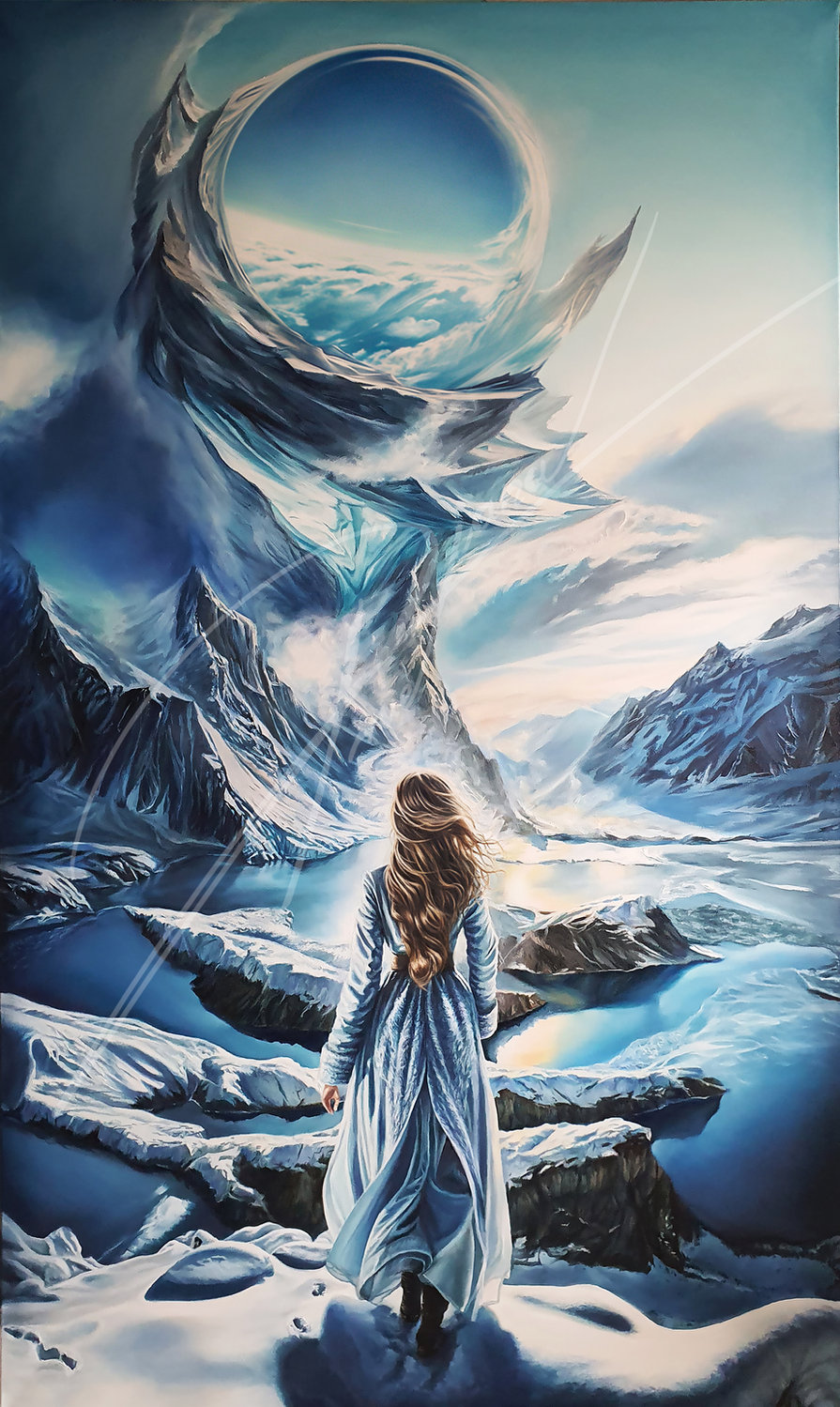 Frozen Echoes — obraz Diany True w całości