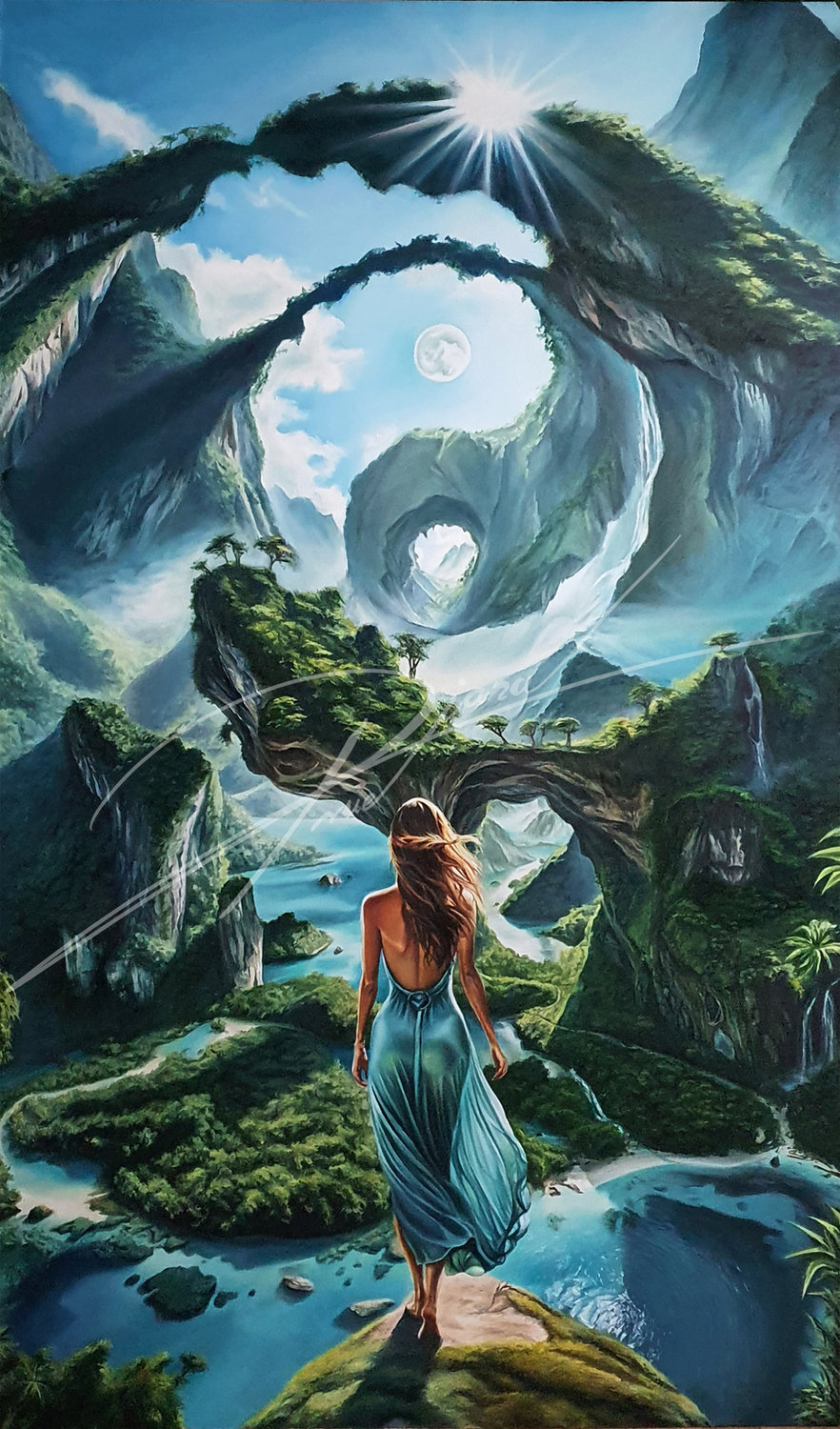 The Yin and Yang — obraz Diany True w całości